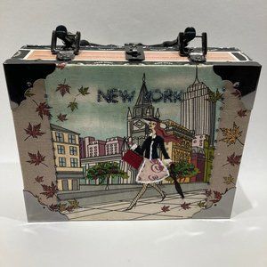 CIGAR BOX PURSE-NEW YORK CITY